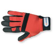 Safety gloves synthetic